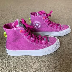 Converse Renew Chuck Taylor Pink 70 Hi Sneakers Size 6.5 Women/ 4.5 Men Lace Up